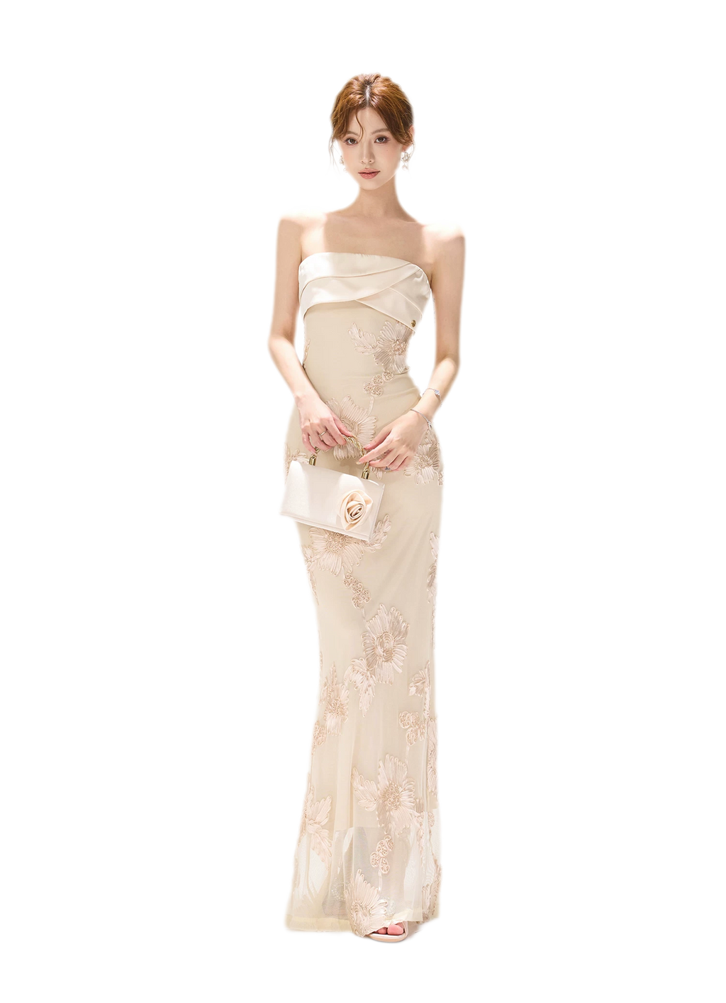 Gilded Night Mermaid Gown