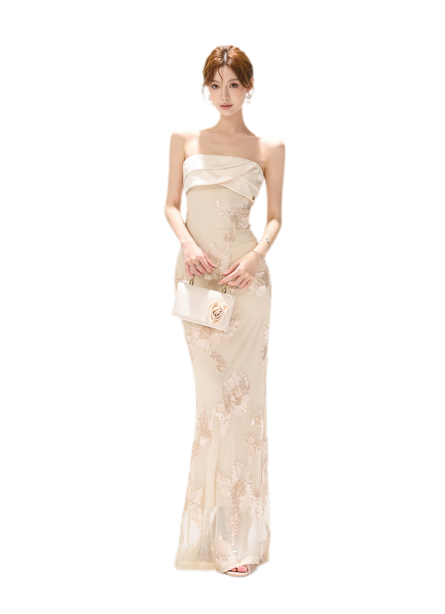Gilded Night Mermaid Gown