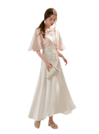 Airy Cloud U-Neck Vest & Batwing