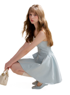 Lace-Trimmed A-Line Camisole Dress