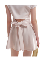 Romantic French Off-Shoulder Short Dress