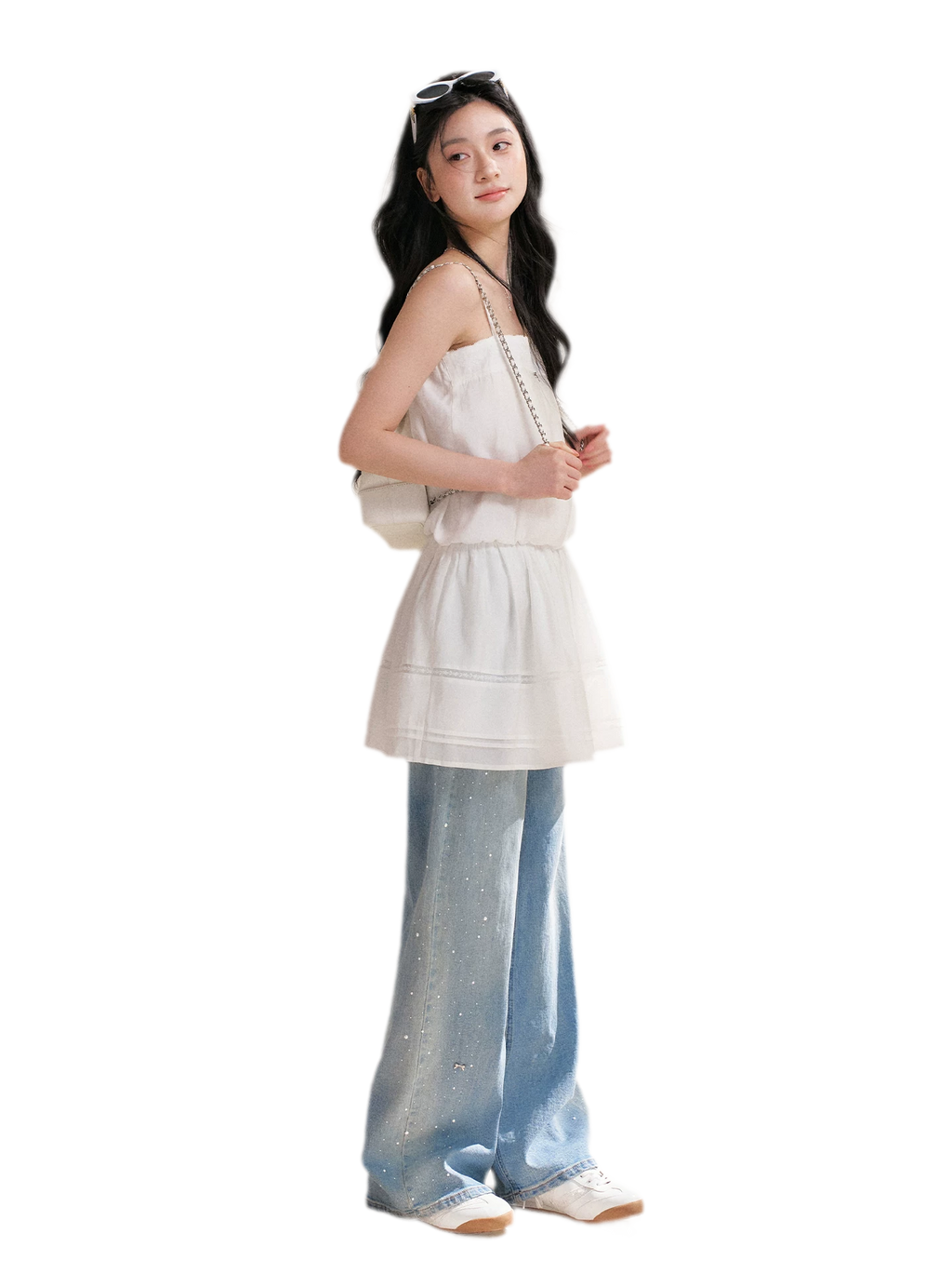 Staycation Straight Leg Moonlight Jeans