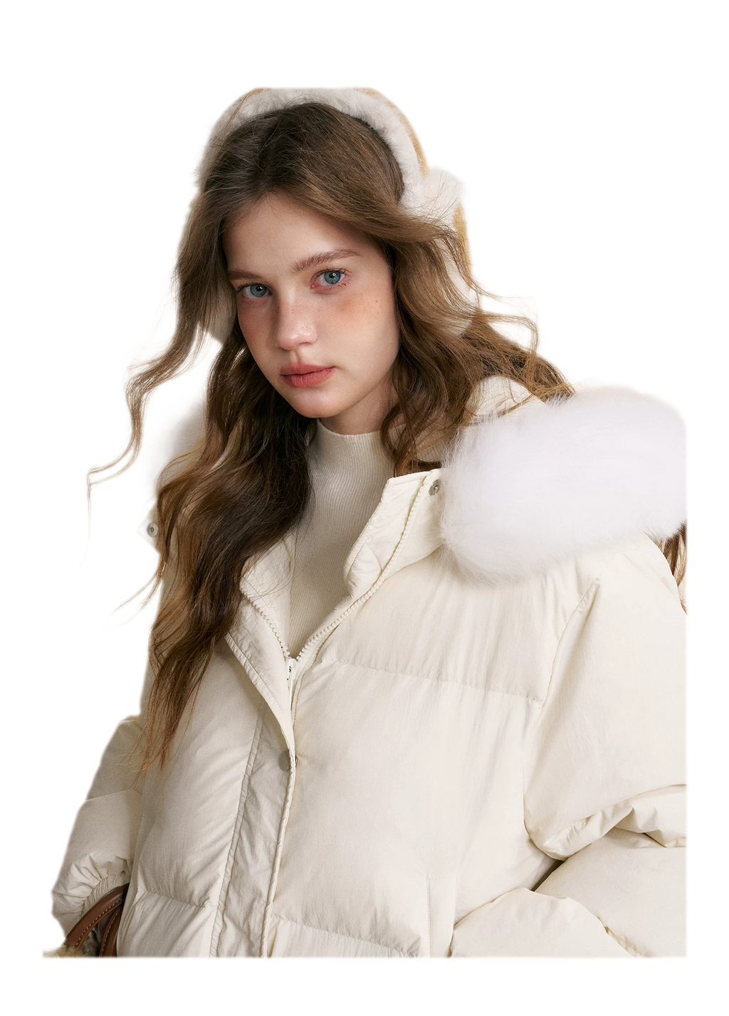 Puffer Hooded Down Jacket