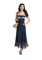 Lace Floral Camisole Dress
