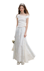 Asymmetric Lace Short Sleeve T-Shirt