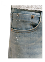 Sparkling Galaxy Wide-Leg Jeans