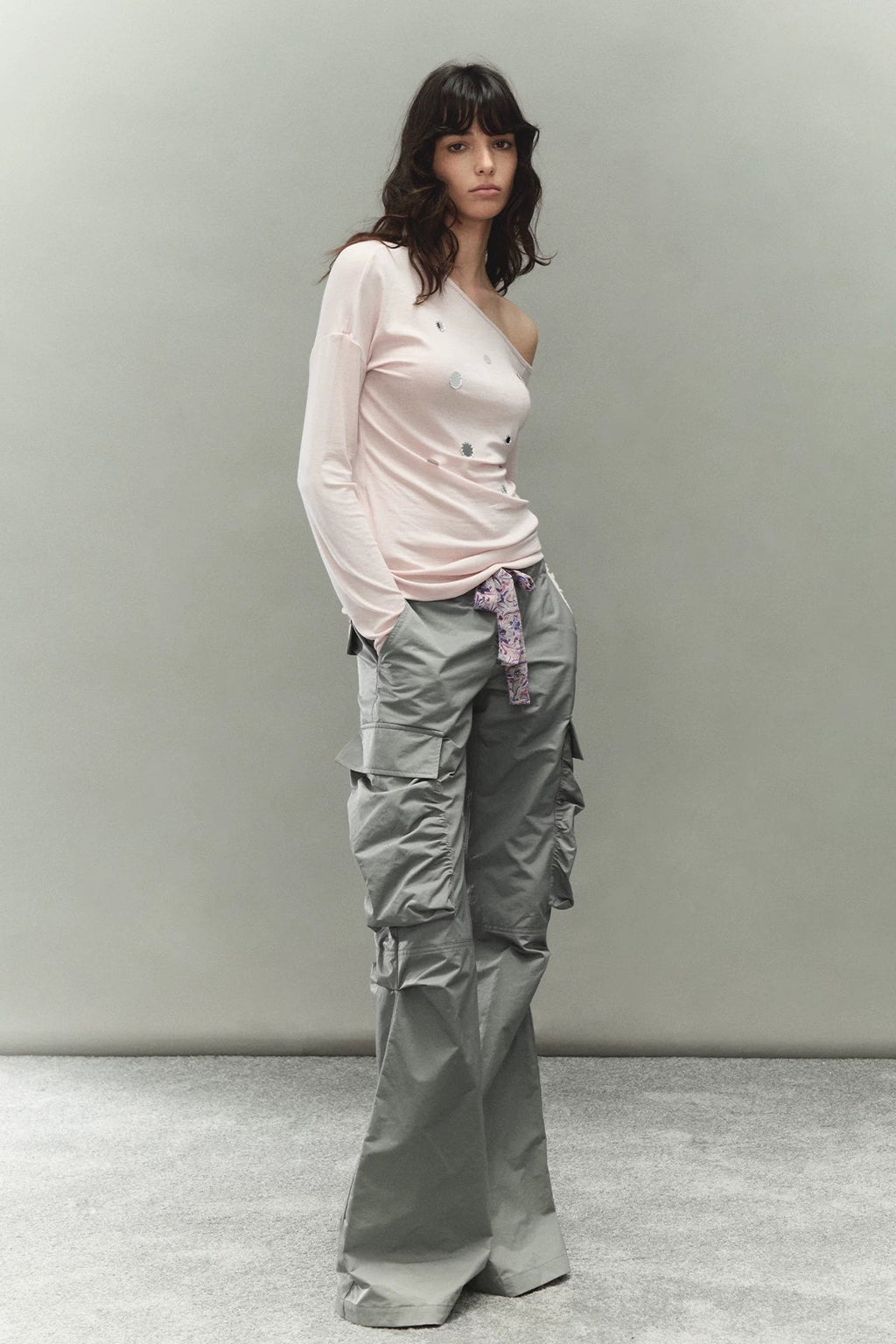 Drawstring Multi-Pocket Cargo Pants