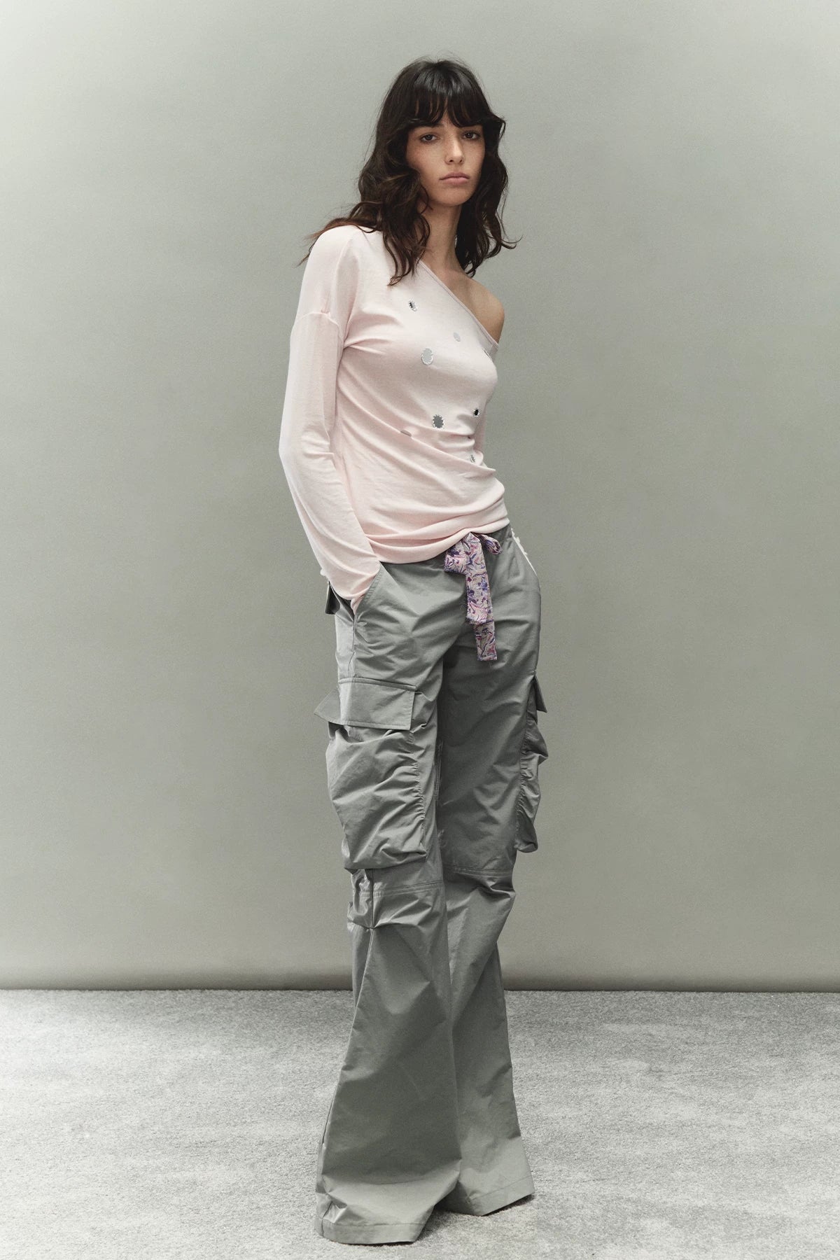 Drawstring Multi-Pocket Cargo Pants