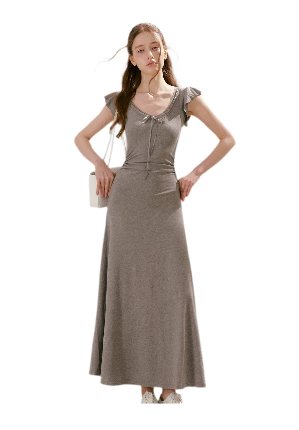 Ribbon A-Line Dress