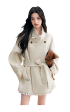 70 Wool Stand Collar Coat