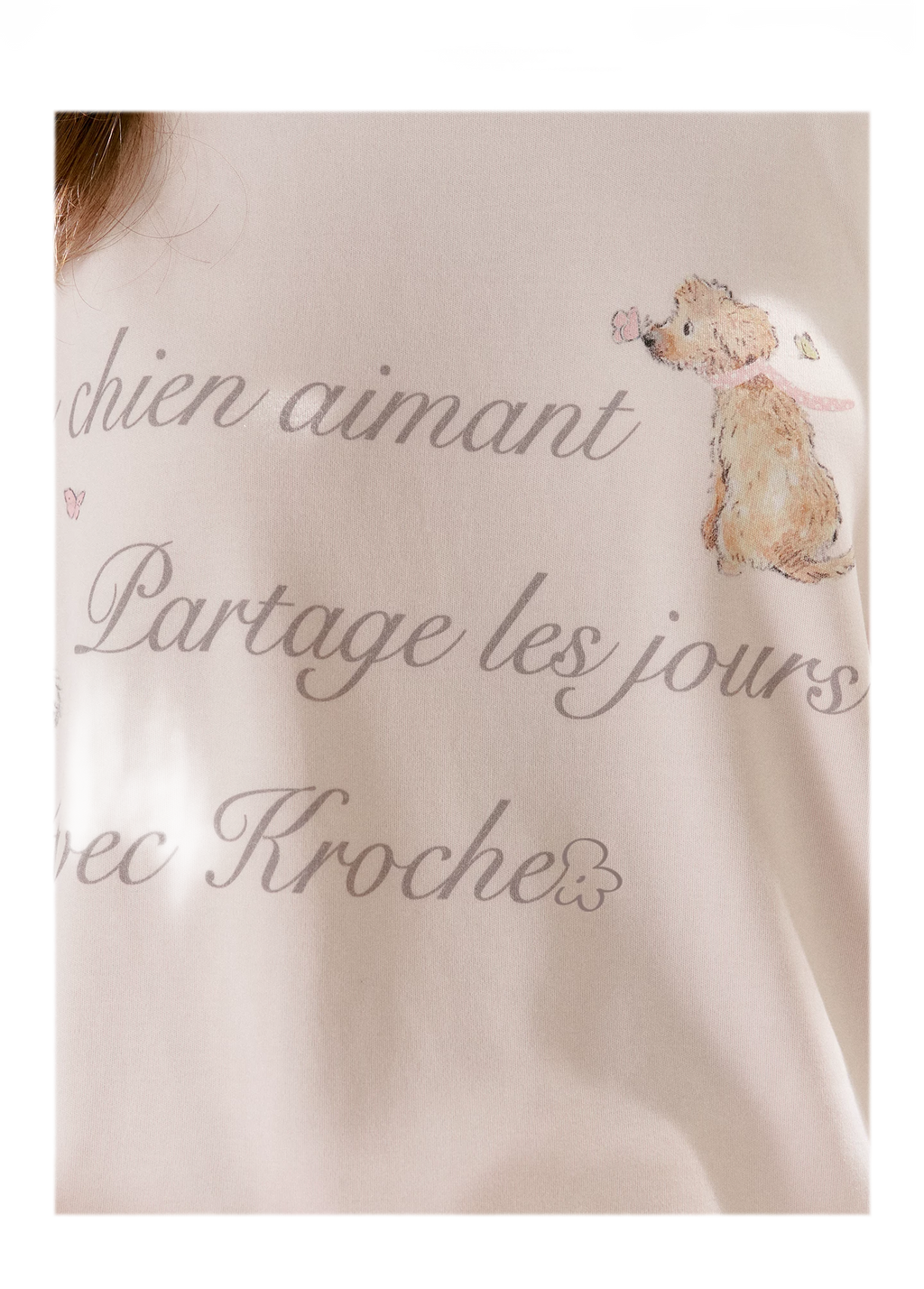 Modal Cotton Lace Tee