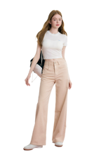 High-Waist Wide-Leg Jeans