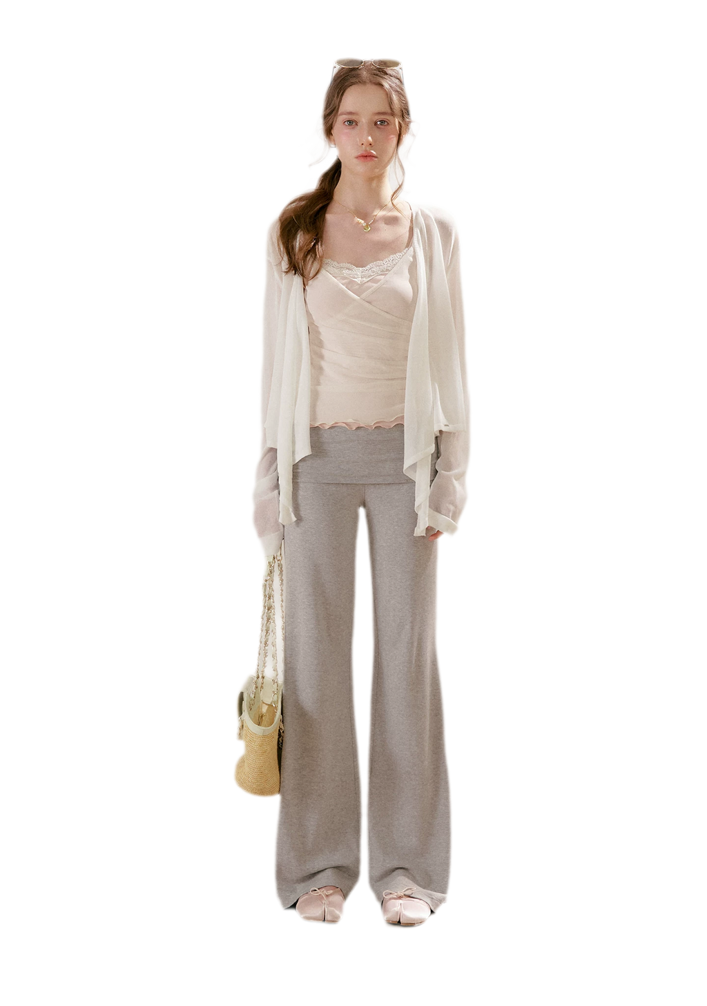 Sportique Knit Straight Pants