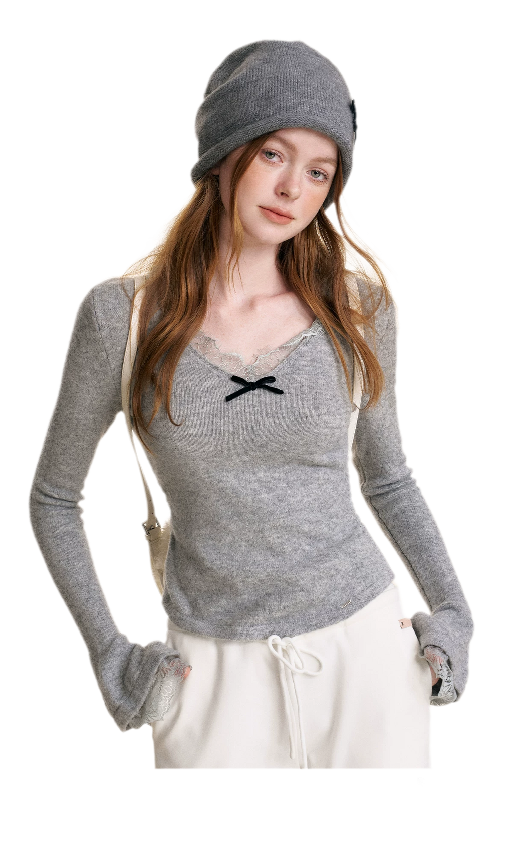 Drawstring High Waist Pants