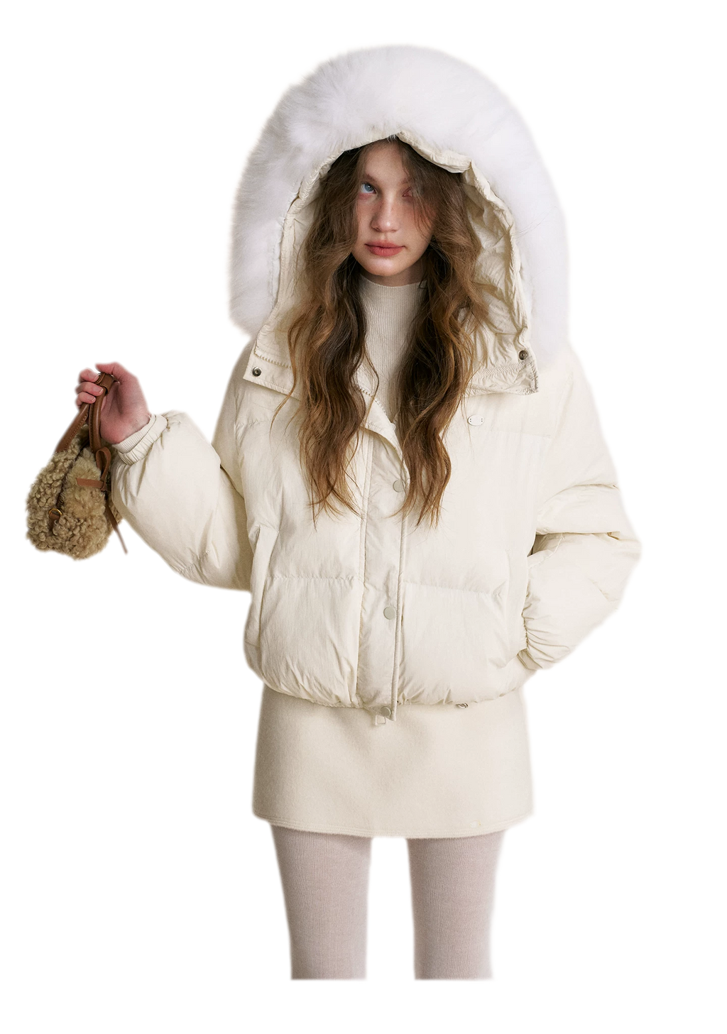 Puffer Hooded Down Jacket