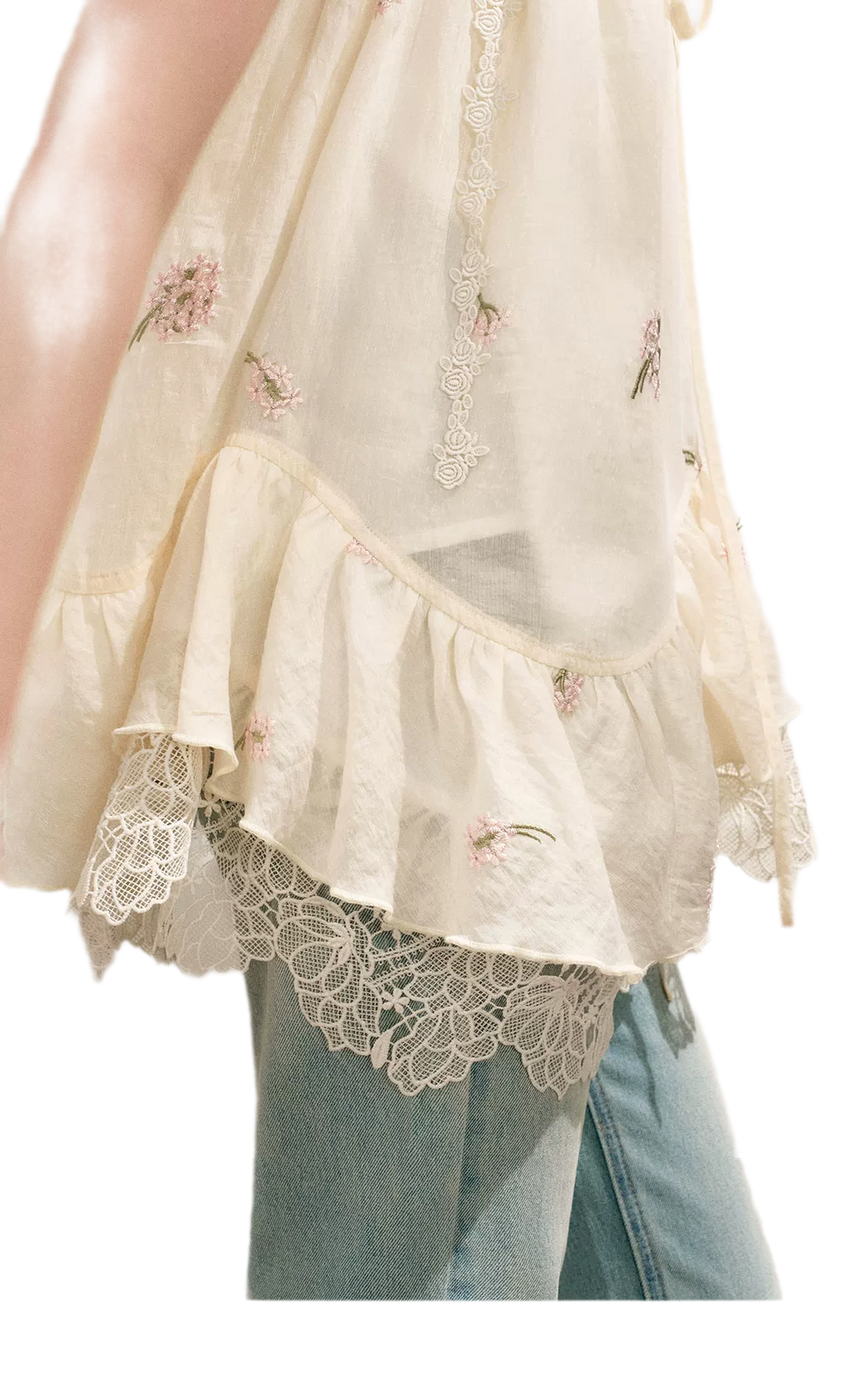 Lace Embroidered Camisole