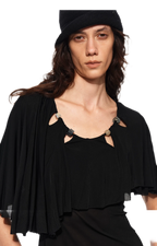 Cape Beaded Layered Tee
