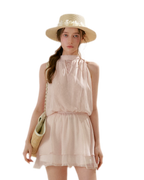 Lace Halter Dress