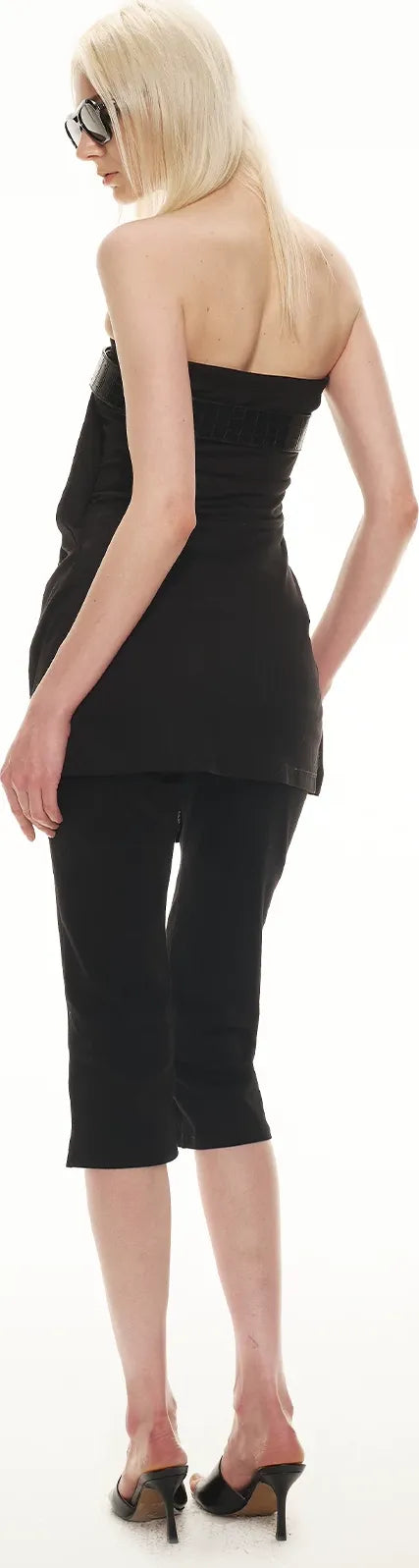Tencel Lyocell Strapless Top