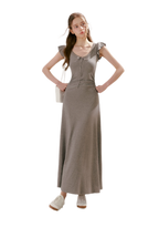 Ribbon A-Line Dress