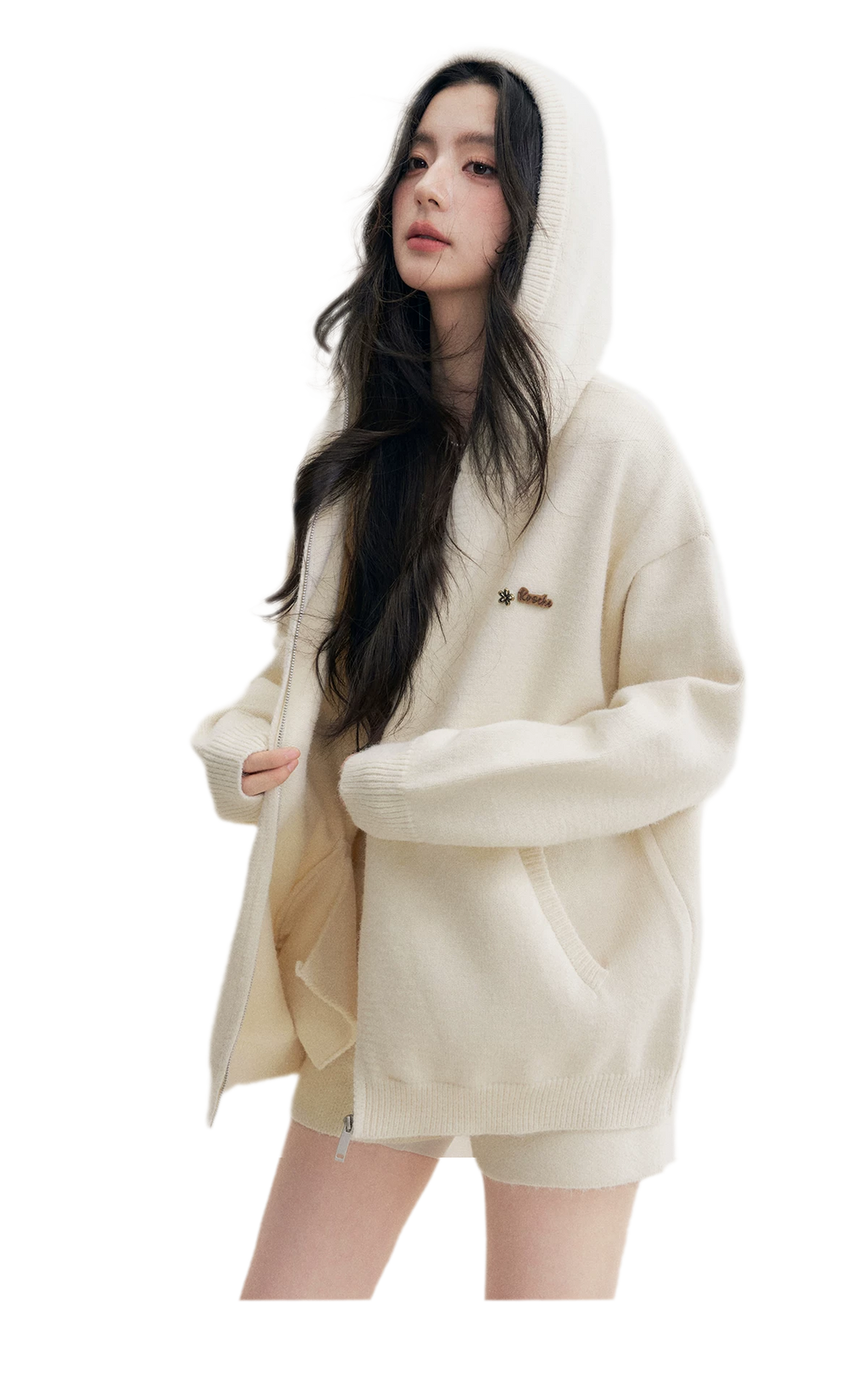 Cozy Knit Hoodie Set