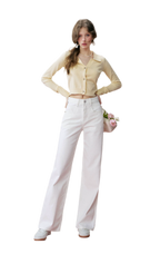 High-Waist Wide-Leg Jeans