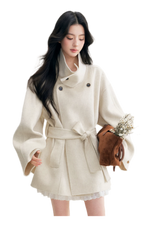 70 Wool Stand Collar Coat