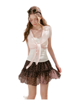 Staycation Ruffled A-Line Floral Skirt