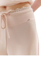 Airy Layered Lace Drawstring Pants