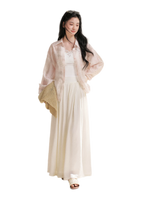 Pleated Wide-Leg Pants