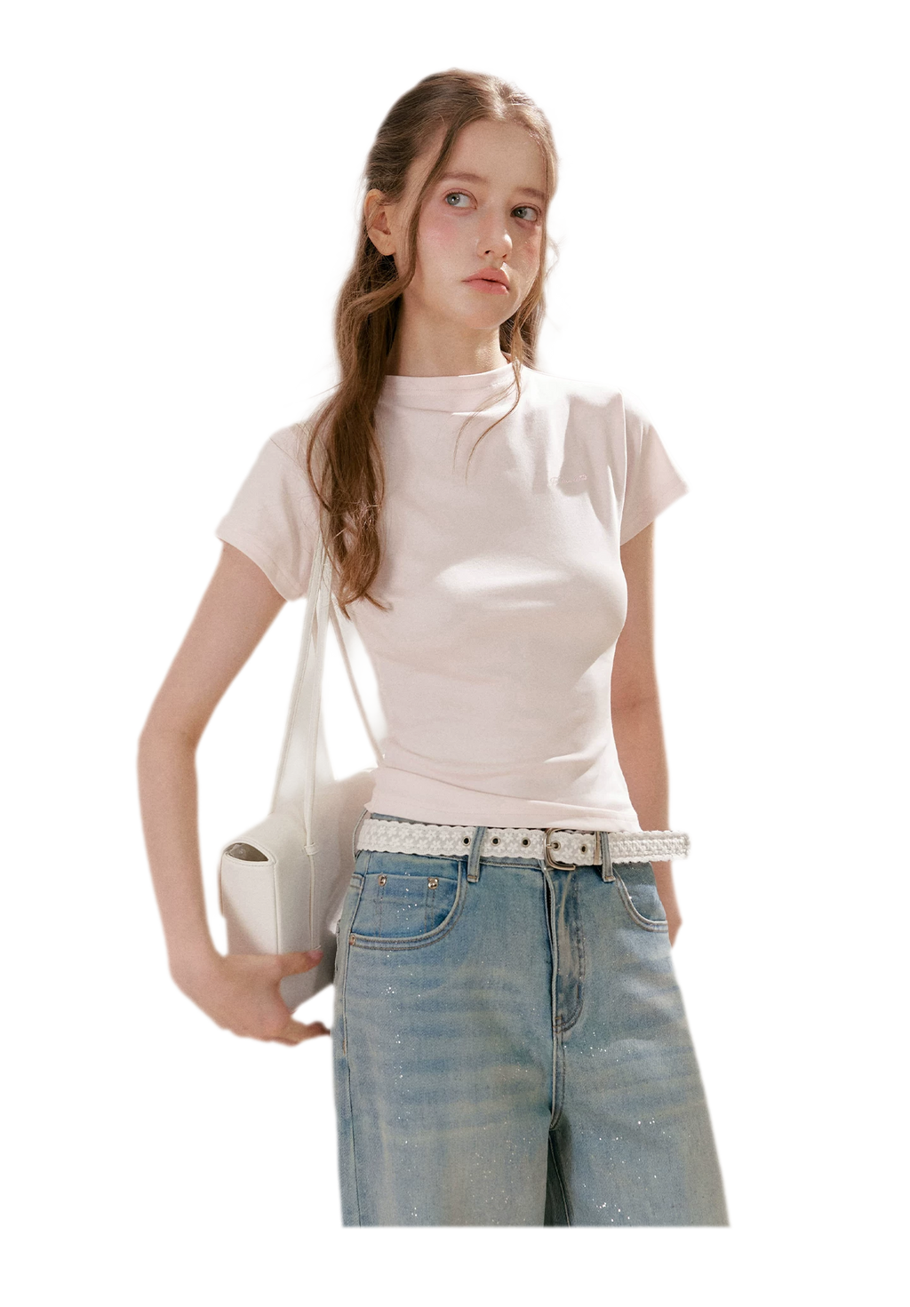 Sparkling Galaxy Wide-Leg Jeans
