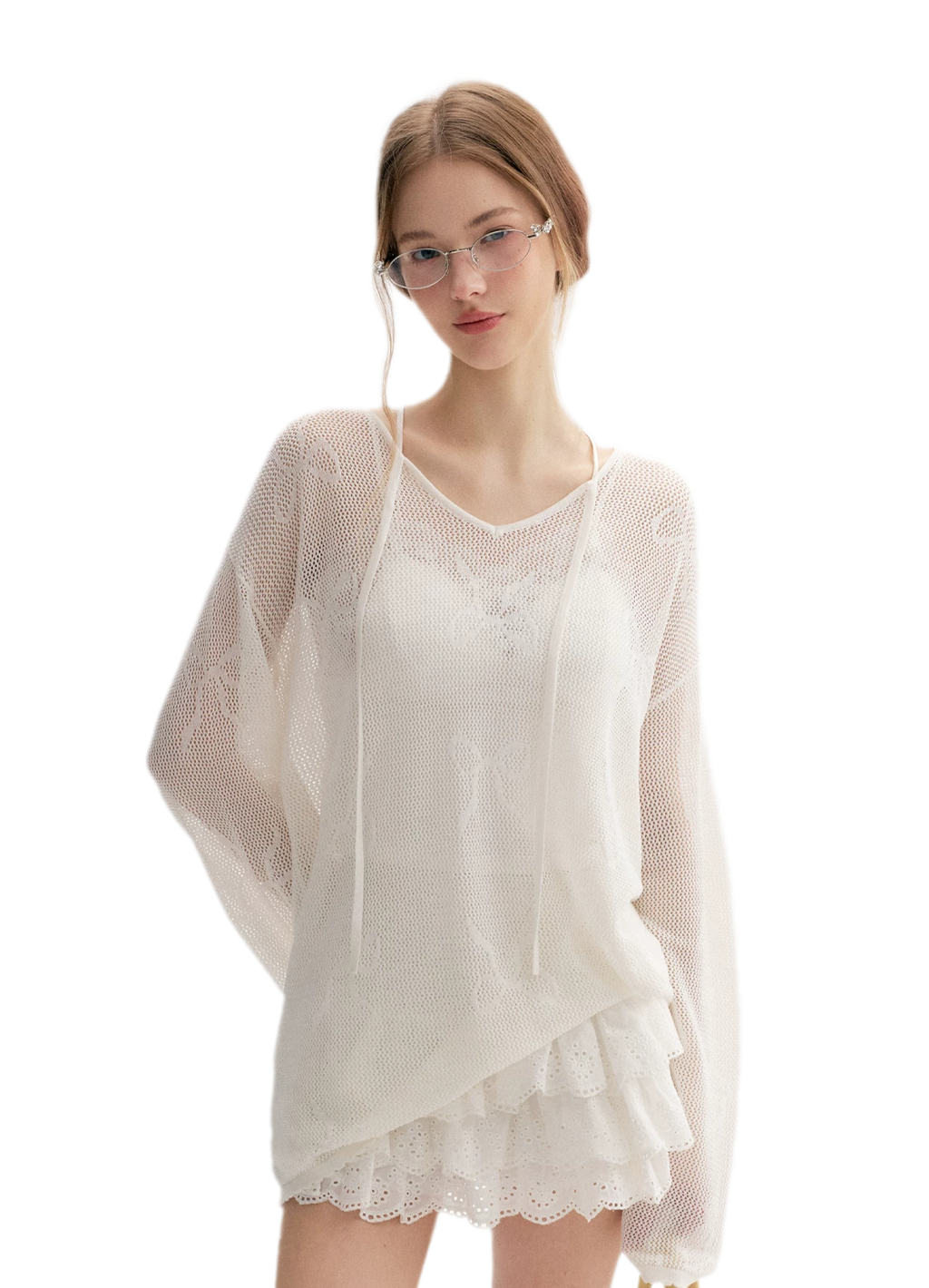 Tencel Jacquard Sun Cardigan