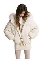 Puffer Hooded Down Jacket