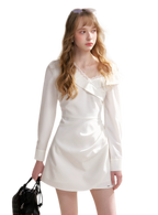 Romantic Encounter Lace Short Dress
