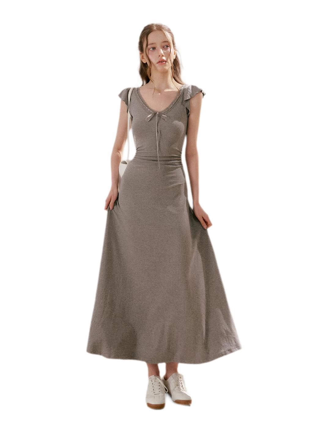 Ribbon A-Line Dress