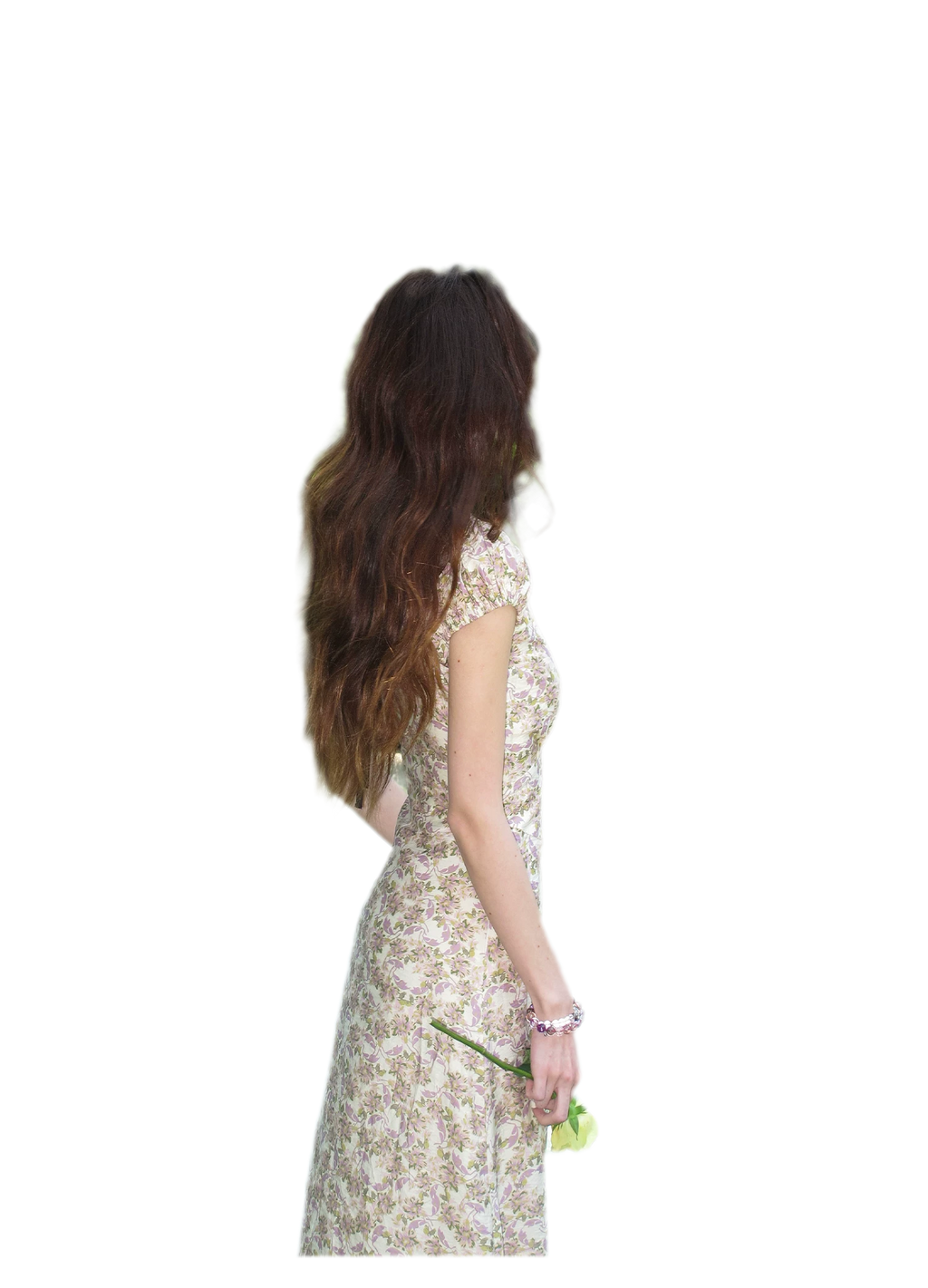 Misty Lilac Cotton Maxi Dress