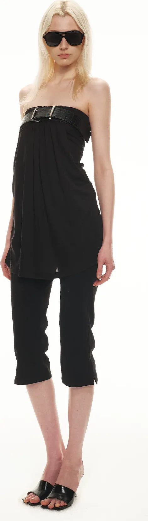 Tencel Lyocell Strapless Top