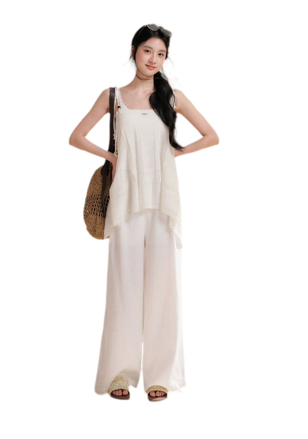 Boho Chic Lace Knit Camisole