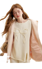Soft Wool Hooded Jacket