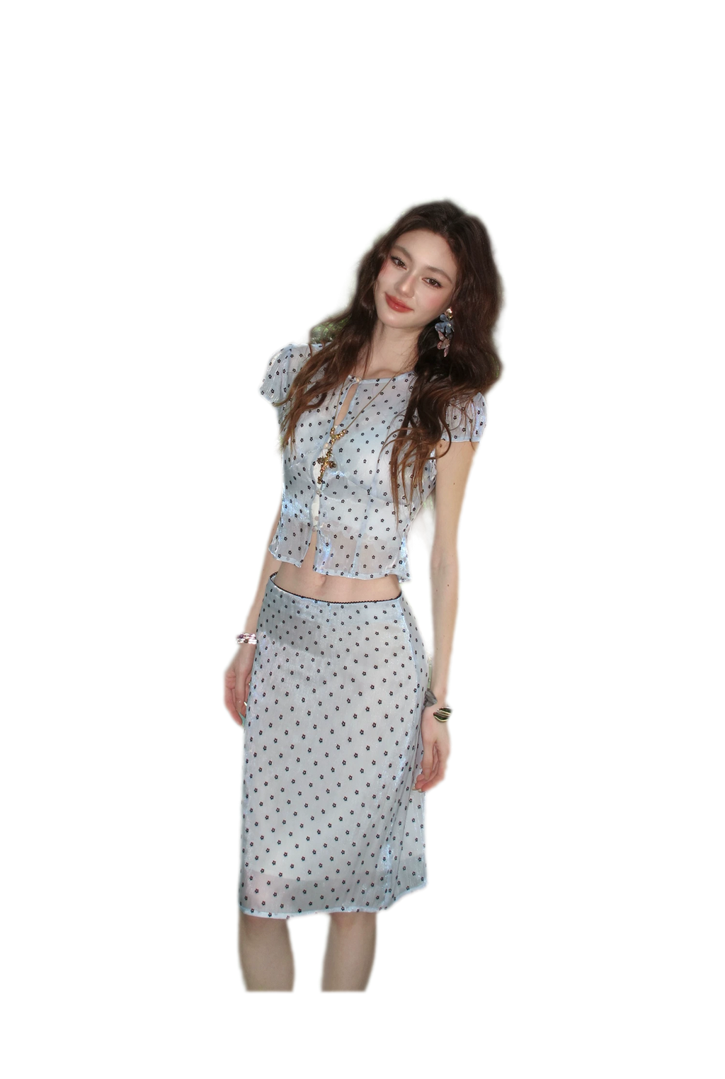 Courtyard Dream Blue Set