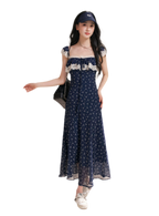 Lace Floral Camisole Dress