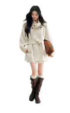 70 Wool Stand Collar Coat
