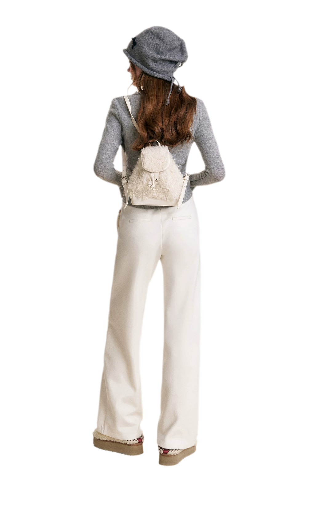 Drawstring High Waist Pants