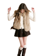 Eco Faux Fur Vest