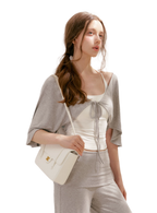 Airy Cloud U-Neck Vest & Batwing