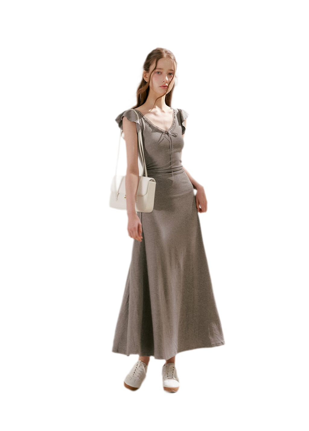 Ribbon A-Line Dress