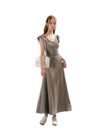 Ribbon A-Line Dress