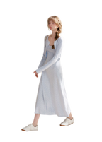 Rose Knit Cardigan Dress