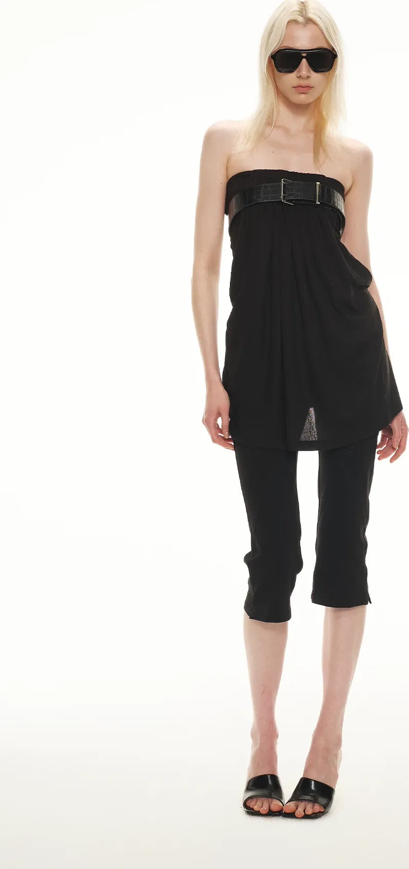 Tencel Lyocell Strapless Top