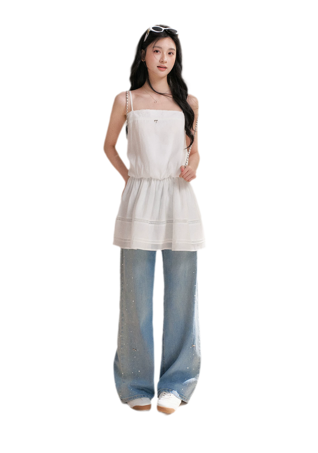 Staycation Straight Leg Moonlight Jeans
